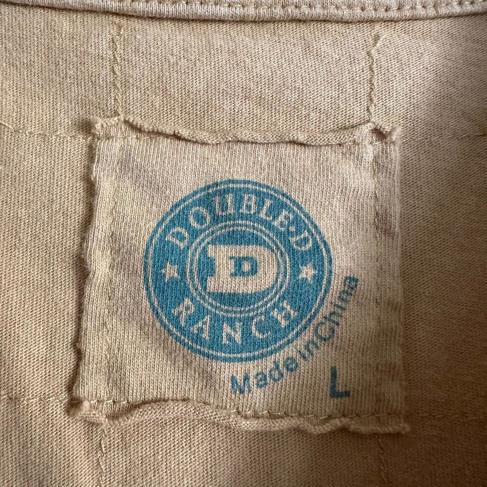 Double D Ranch Mustard Yellow Thunderbird Short Sleeve Tee - Picture 8 of 8